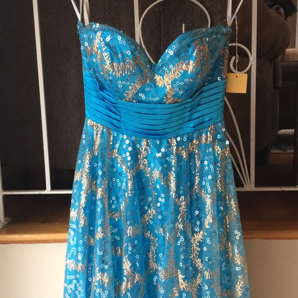 Sequence blue dress! PRICE DROP!!!!!